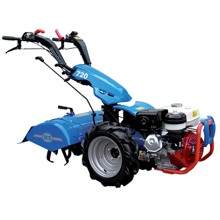 现代农业蓝色拖拉机