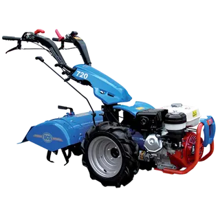 现代农业蓝色拖拉机