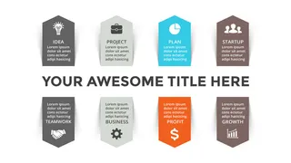 数据图表统计图形分析分类商务会议办公图标PSD模板素材