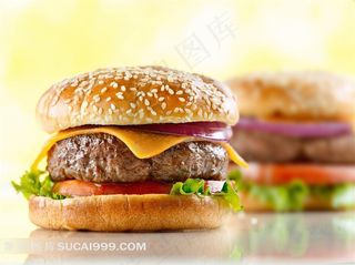 美食系列 - 美味的汉堡