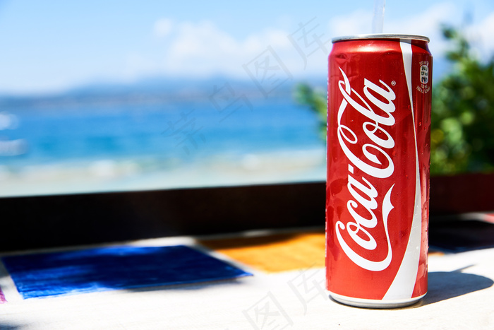 清新夏日夏季饮品摄影照片