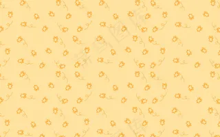 黄色小花底纹
