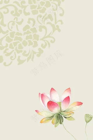 复古工笔画中国风PSD模板