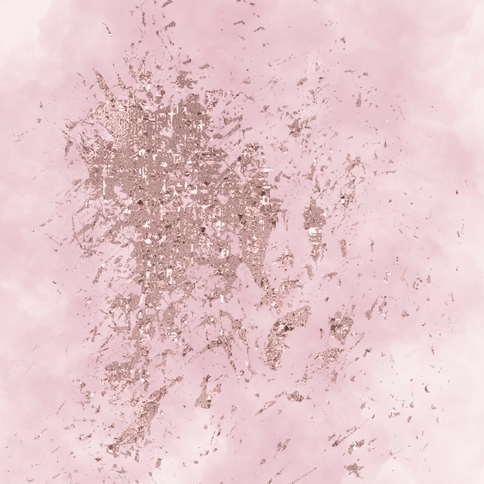 梦幻仙女粉色泼金纹理底纹背景