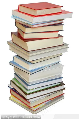 堆积成山的书籍