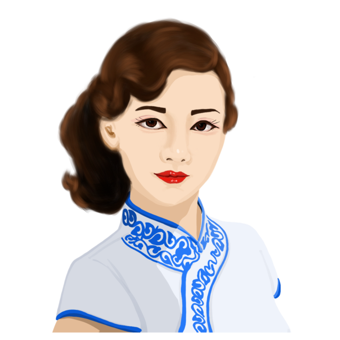 传统旗袍美女 (125)