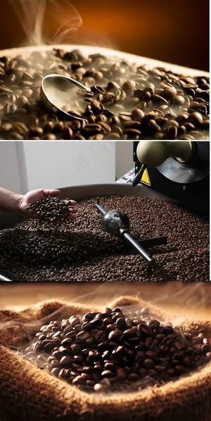 手捧咖啡豆高清大图 手捧咖啡豆高清大图
