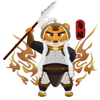 PNG免扣2022虎年新年春节元旦卡通老虎形象图片插画PSD设计素材