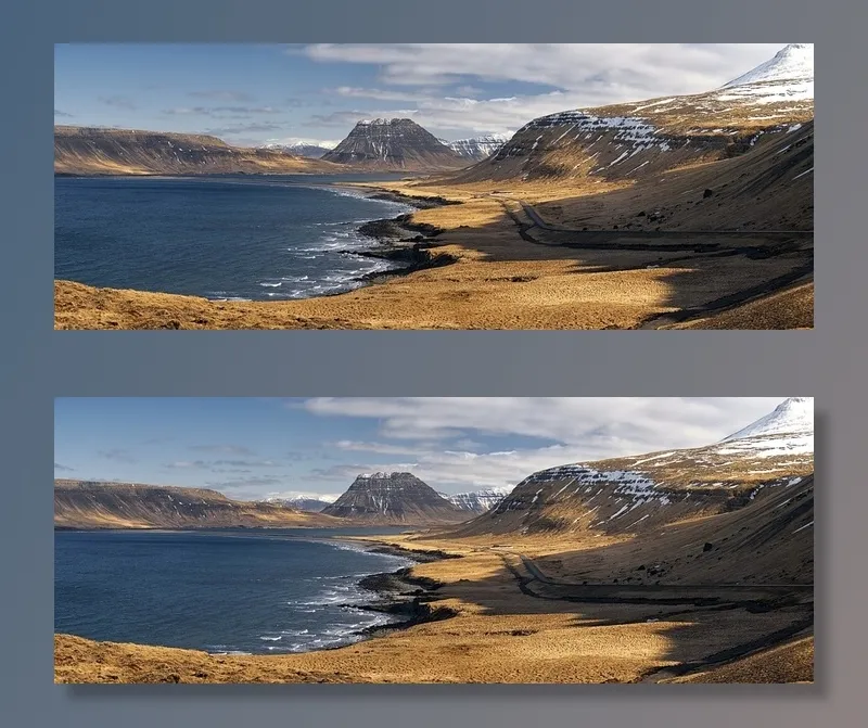 冬天白雪背景风景