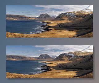 冬天白雪背景风景