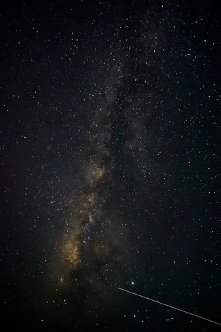 黑色星空摄影素材