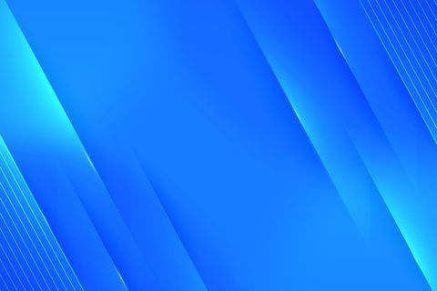 蓝色科技梦幻线条流光电商企业年会插画海报