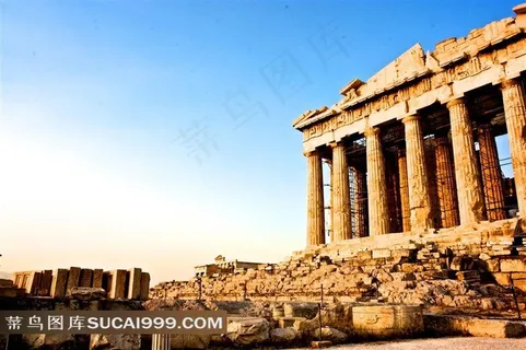 古希腊巴特农神庙图片 古希腊巴特农神庙图片