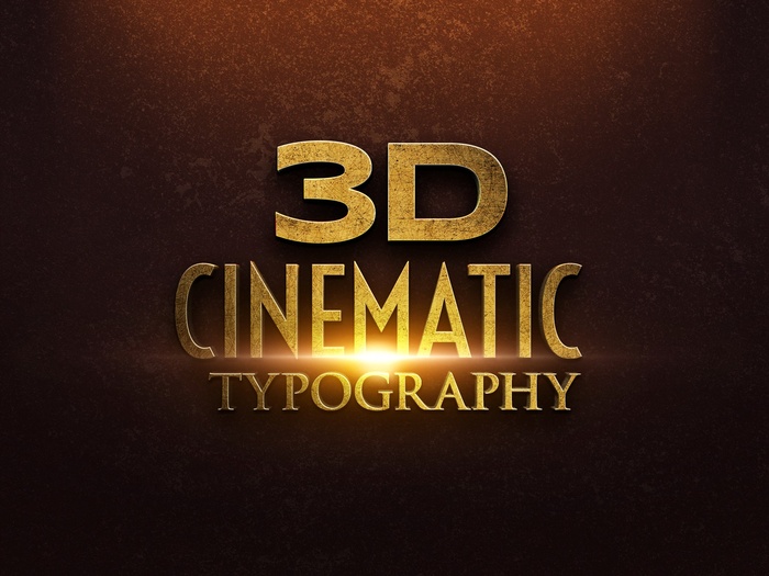 ps3D立体字效