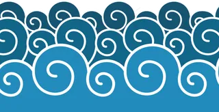 彩云 古典云 祥云图案 祥云素材 创意祥云  蓝色祥云 花边花纹 免抠