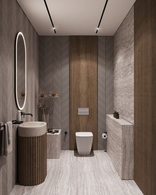 浴室现代简约风格特写场景近景(35)