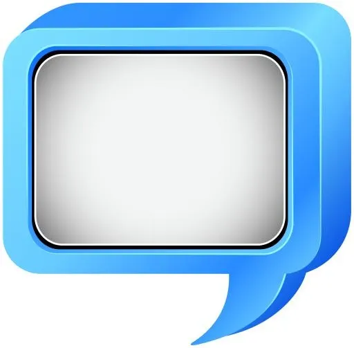 语音气球 PNG免抠(8000x7871)