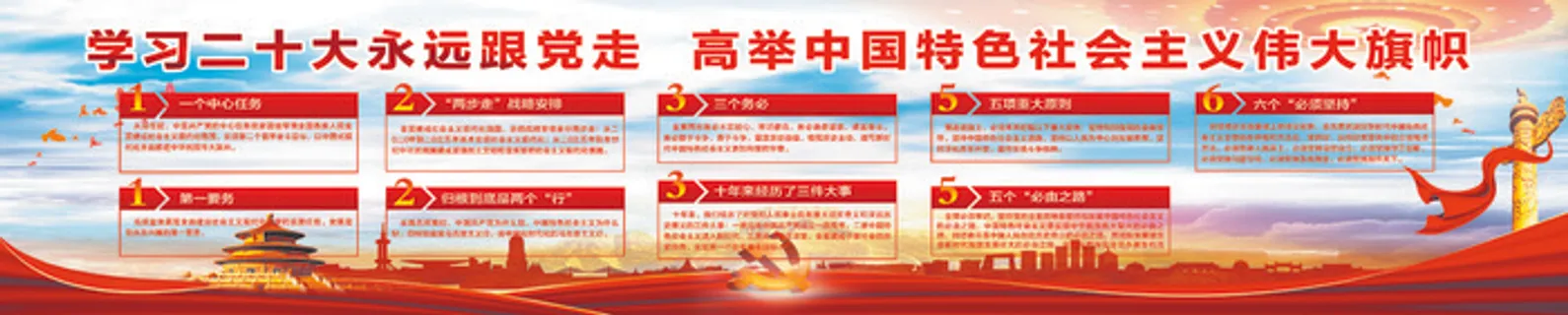 二十大精神宣传展9个数字解读