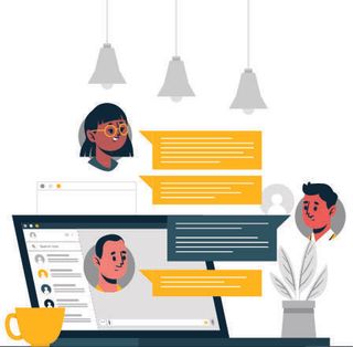 扁平化人物场景办公互联网等距ai矢量设计网页海报UI素材插画