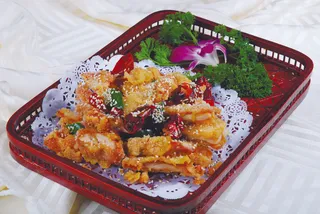 0911CC-535酥椒芝麻鸡柳