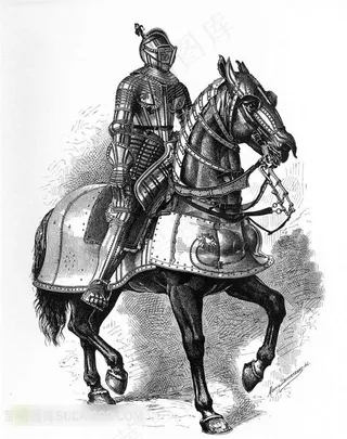 骑马武士高清素材