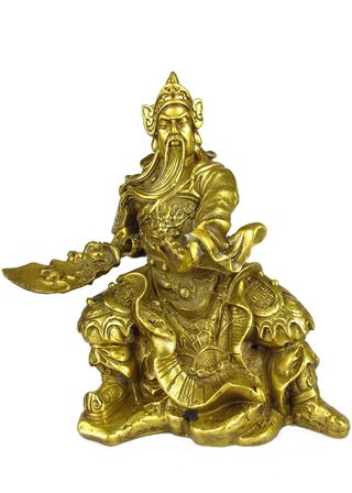 雕塑金色神素材