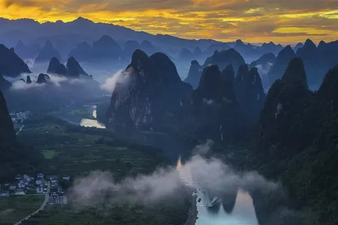 广西漓江风景图片 广西漓江风景图片