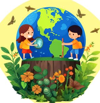 地球保护环境绿色免抠