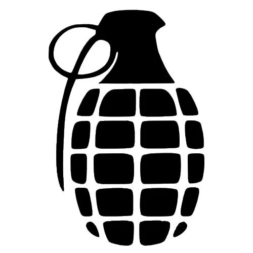 手榴弹 PNG免抠(500x500)