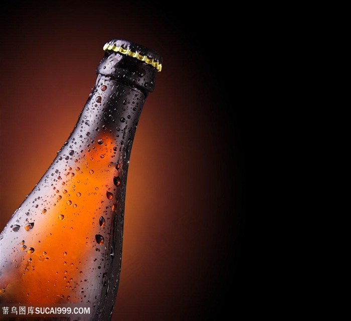 艺术光影棕色啤酒图片
