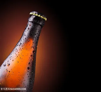 艺术光影棕色啤酒图片