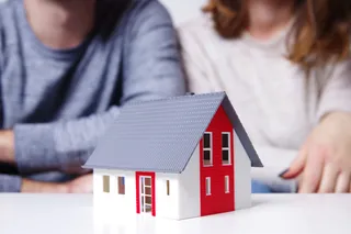 高清房地产模型特写图片