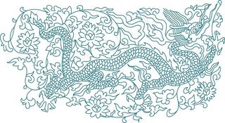 吉祥艺术龙素材图片