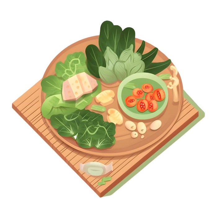 蔬菜沙拉拼盘菜免抠(1900x1900)