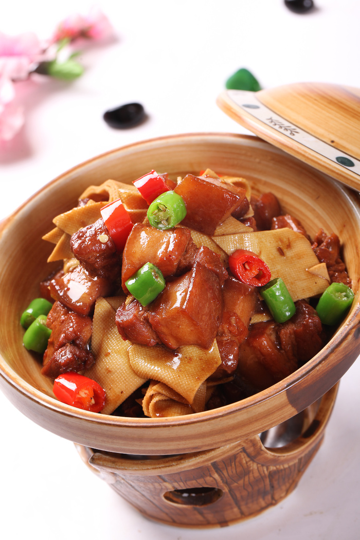 千张红烧肉