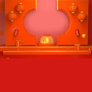 立体C4D场景电商首页主图直通车促销banner海报背景PSD素材