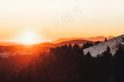 日出高清摄影图片