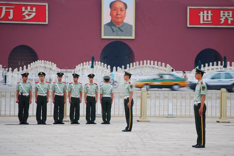 国旗护卫队图片