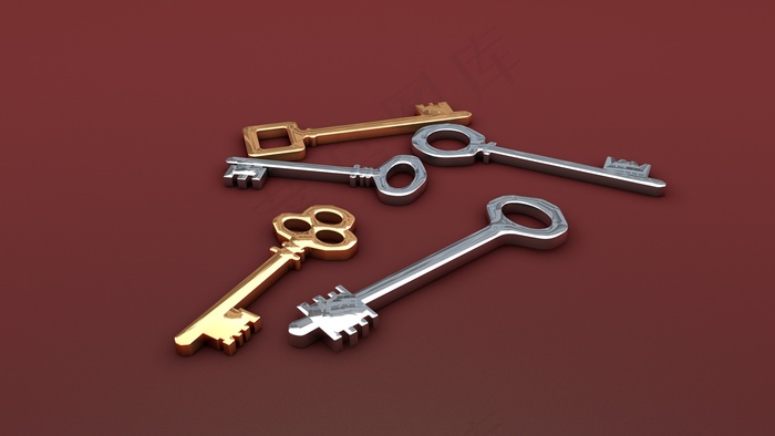 解锁钥匙图片素材