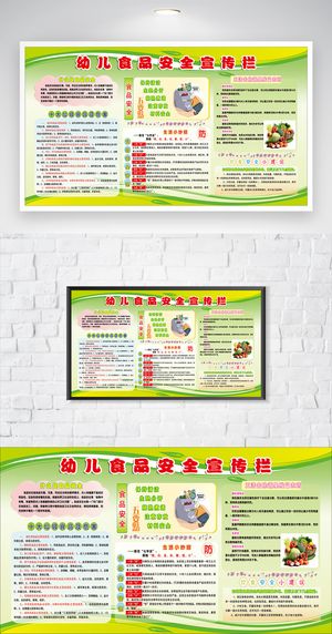 传统食品安全知识展板