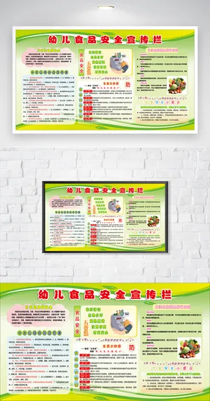 传统食品安全知识展板