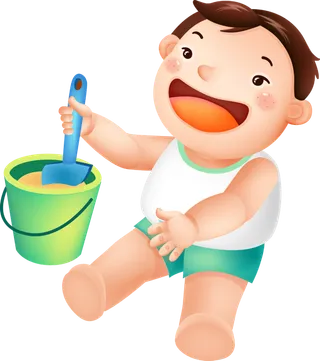 卡通 素材 人物 动画 插图