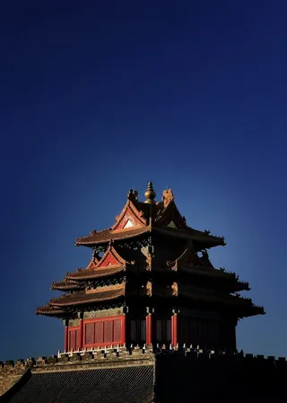 故宫角楼传统建筑摄影图片