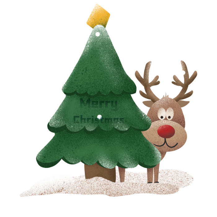 圣诞节平安夜圣诞树免扣素材圣诞元素