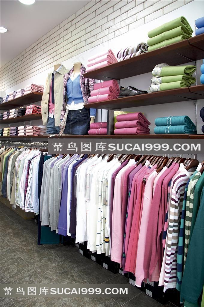 服装专卖店产品展示陈列