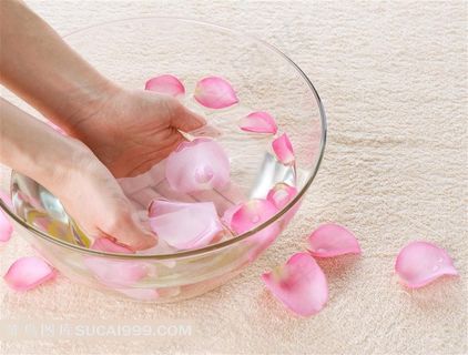 时尚花瓣美容保健手势 时尚花瓣美容保健手势