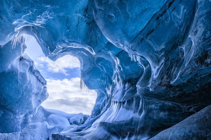 唯美雪山北极景色高清摄影