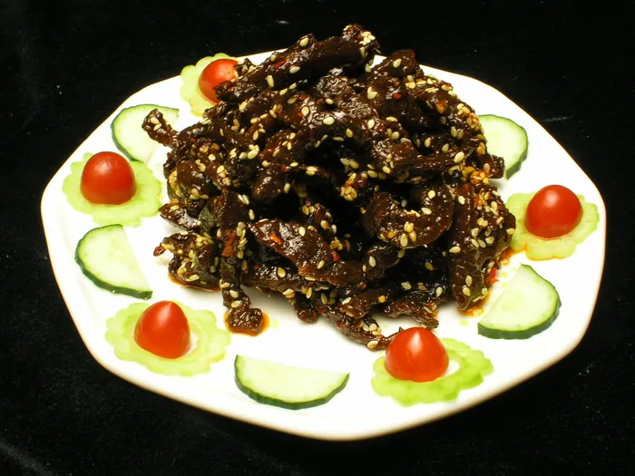芝麻牛肉干