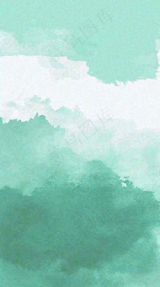 意境绿色水墨纹理背景