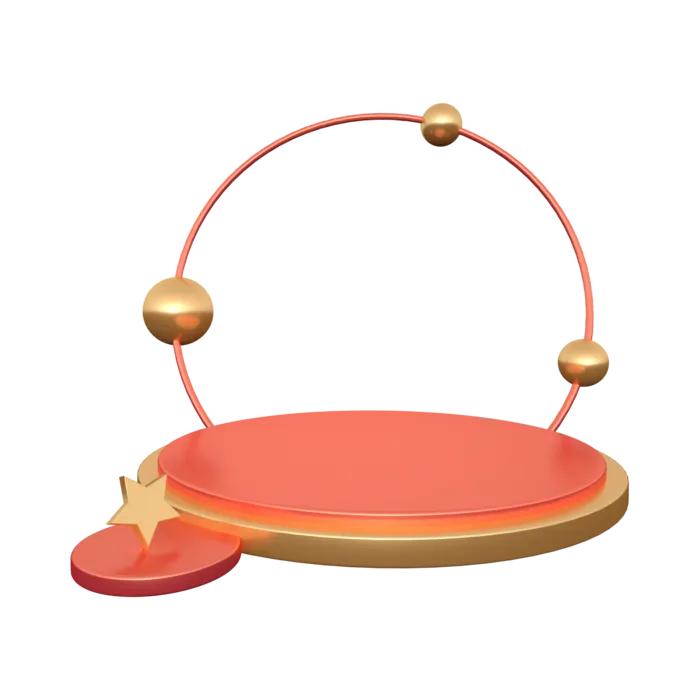 展台素材免扣产品展示台PNG